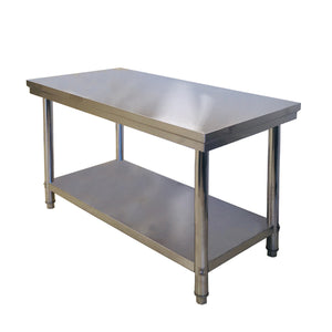 304 Stainless Steel Kitchen Bench 900x600x800mmH - OzSupply - Hardware, Spare Parts, Accessories