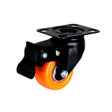 8 PCS 2" 50 mm heavy duty caster wheels 400 kg load 4 with brakes - OzSupply - Hardware, Spare Parts, Accessories