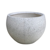 Large Outdoor Round Planter Pots - White Bowl Pots - OzSupply - Hardware, Spare Parts, Accessories